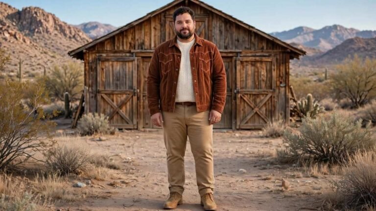 Western Style Outfits for Plus Size Men