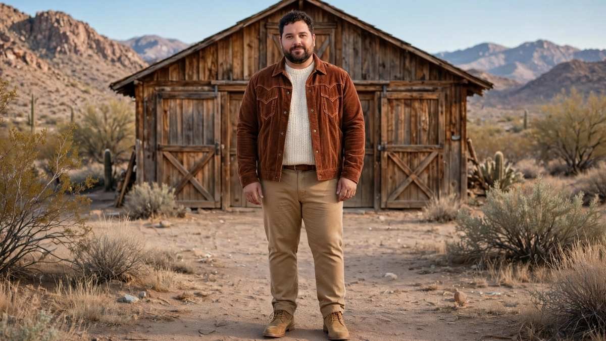 Western Style Outfits for Plus Size Men
