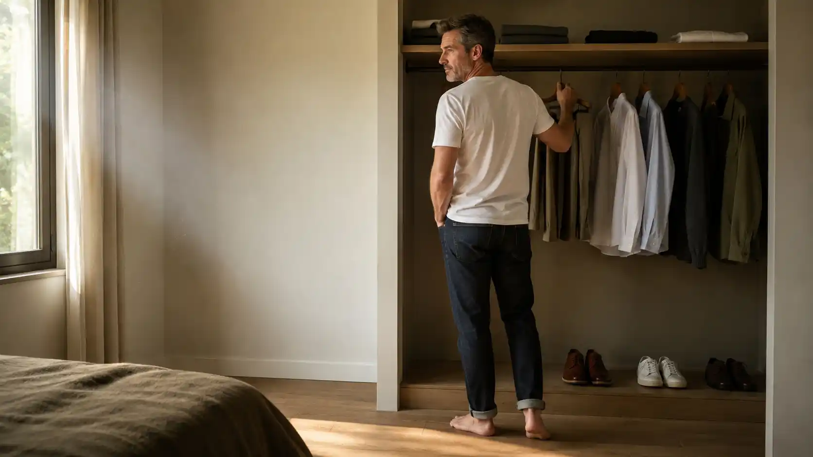 7‑Day Minimalist Wardrobe for Men Over 40 (No Fashion Stress) 1 7‑Day Minimalist Wardrobe for Men Over 40